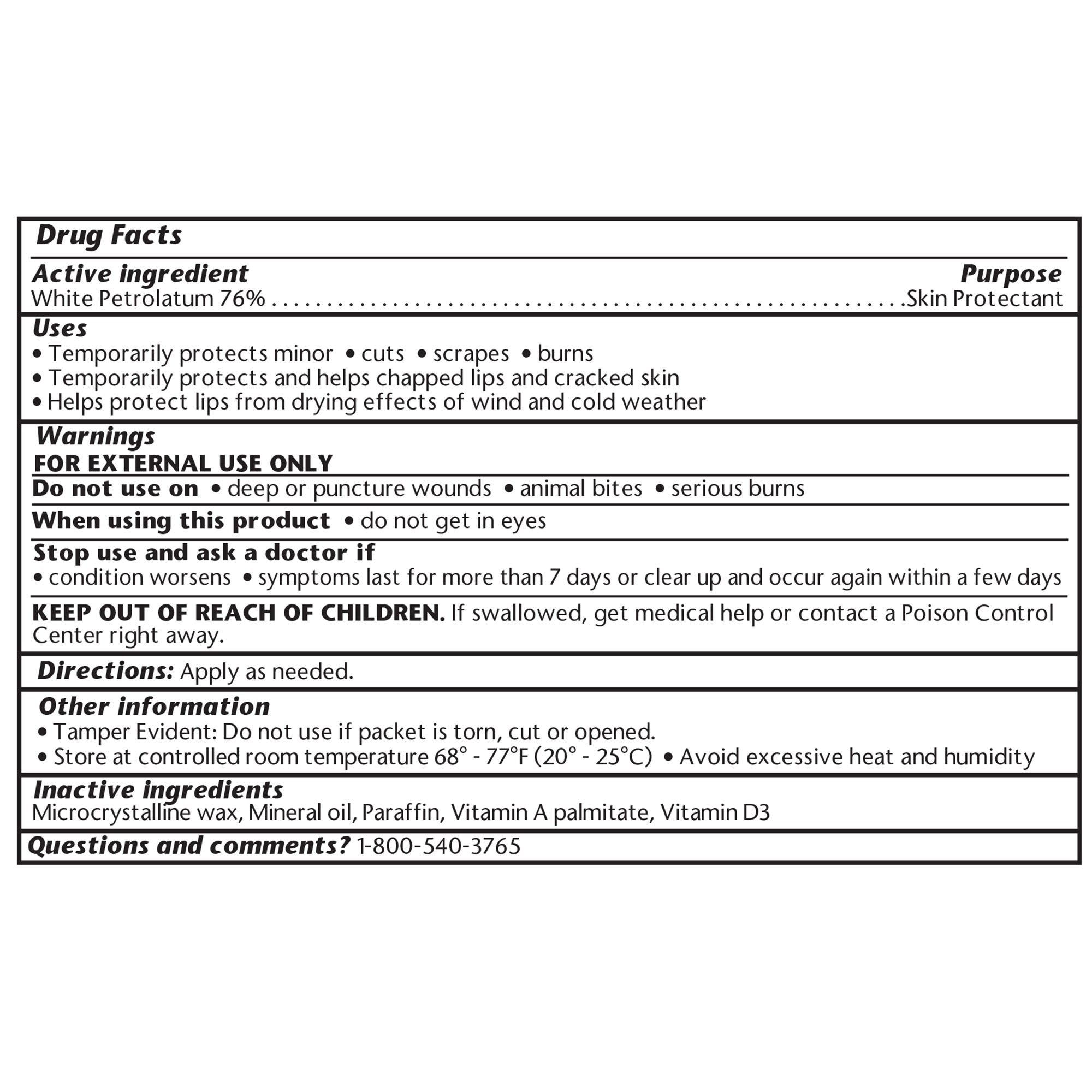 A & D 5g Individual Packets