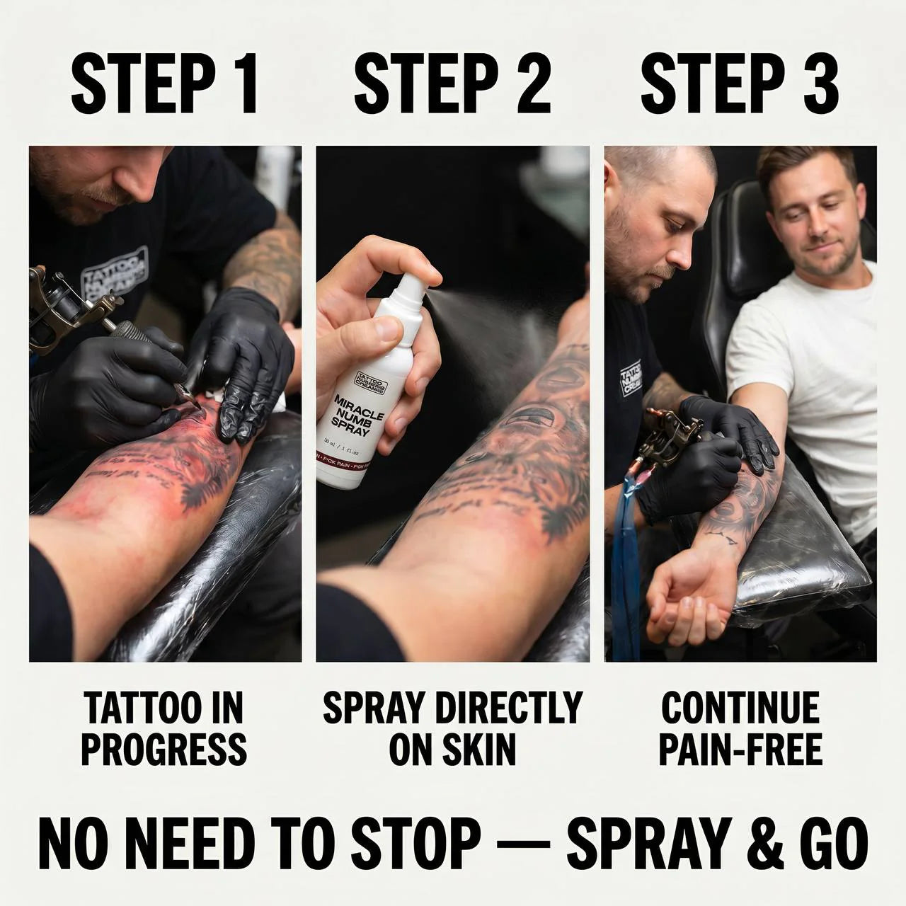 Tattoo Numbing Spray
