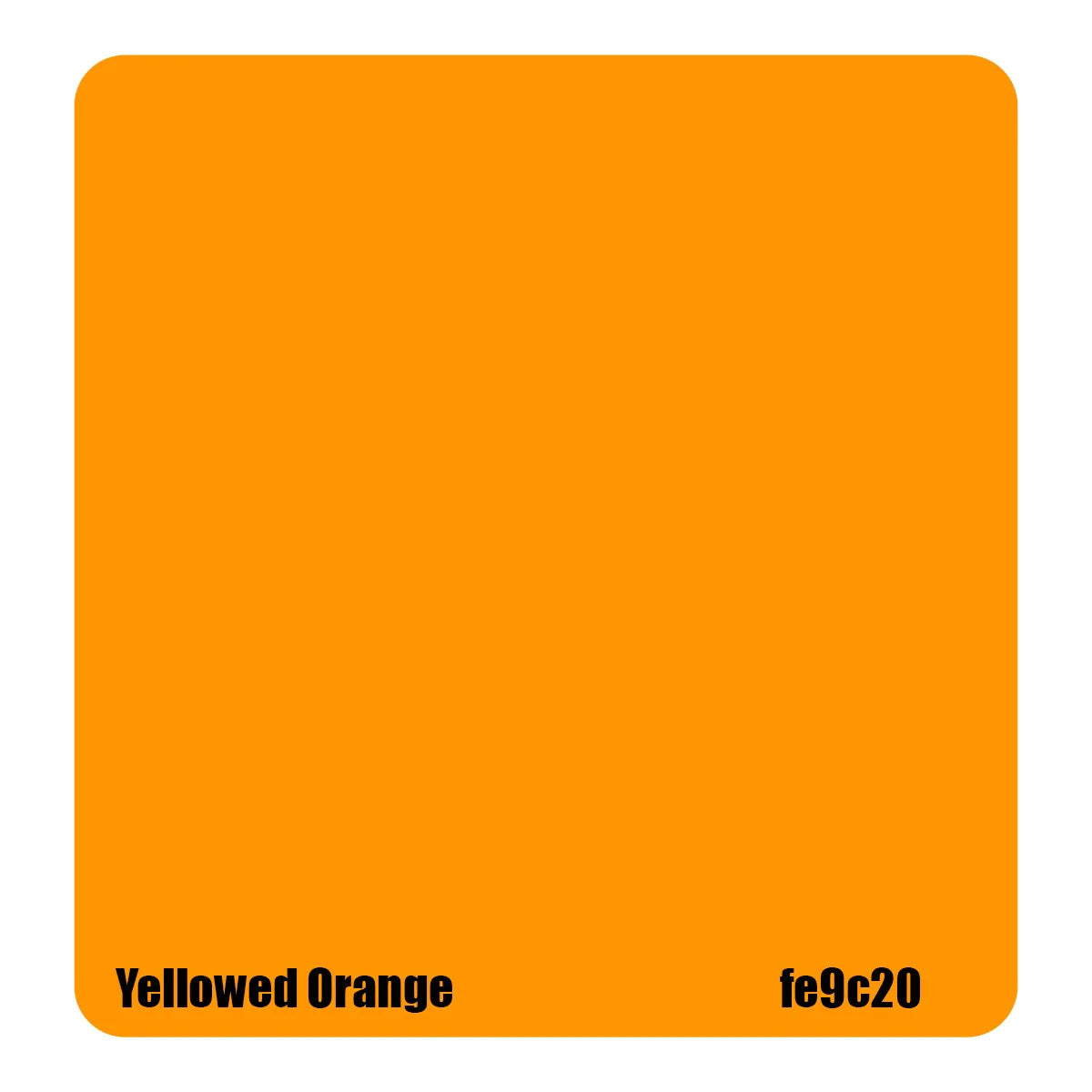 YELLOWED ORANGE